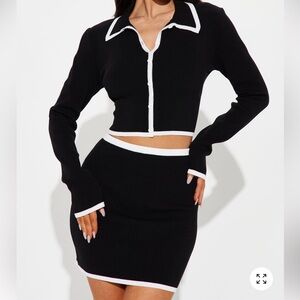 Sweater skirt Set 2pc